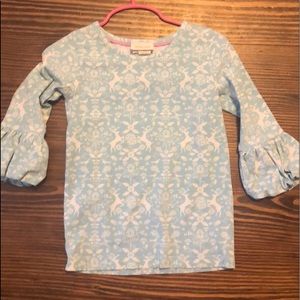 Matilda Jane Ruffle Top size 4